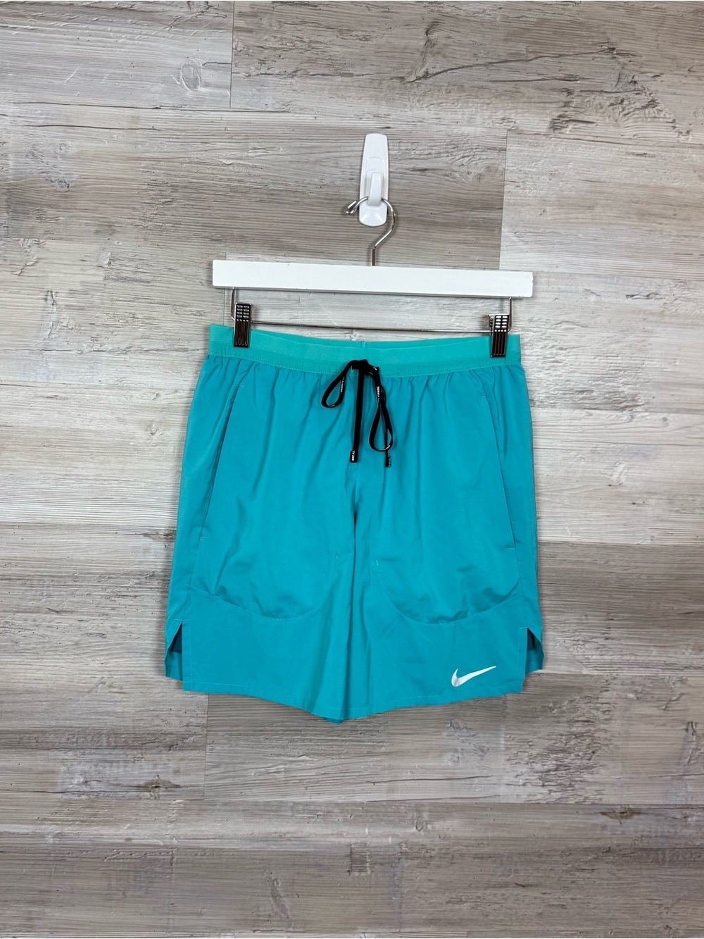 Nike Men's Flex Stride 7" Dri-FIT Running Shorts - Teal / Aqua Blue Small - Picture 9 of 9